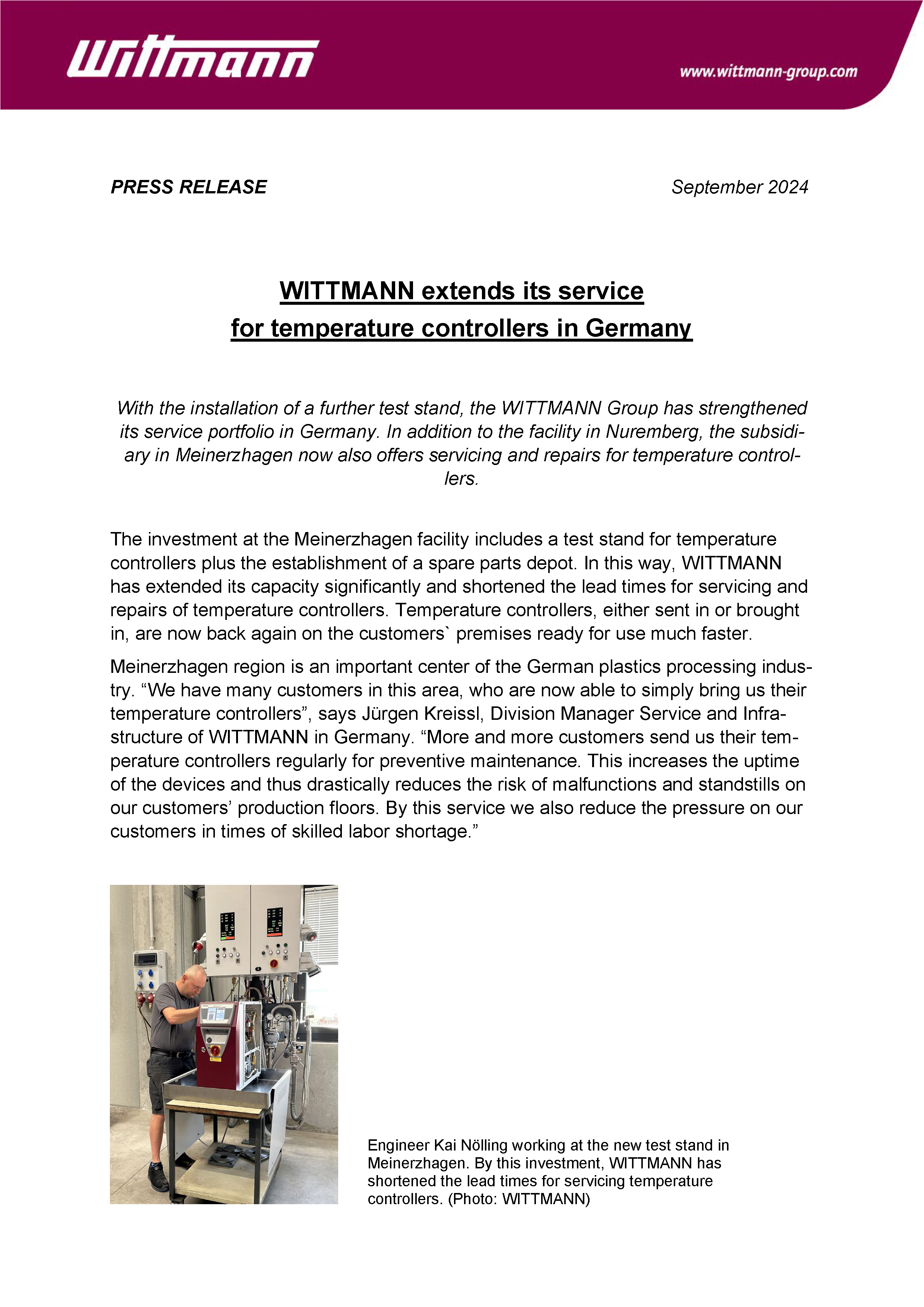 Witt-NR-13-2024_service for temperature controllers